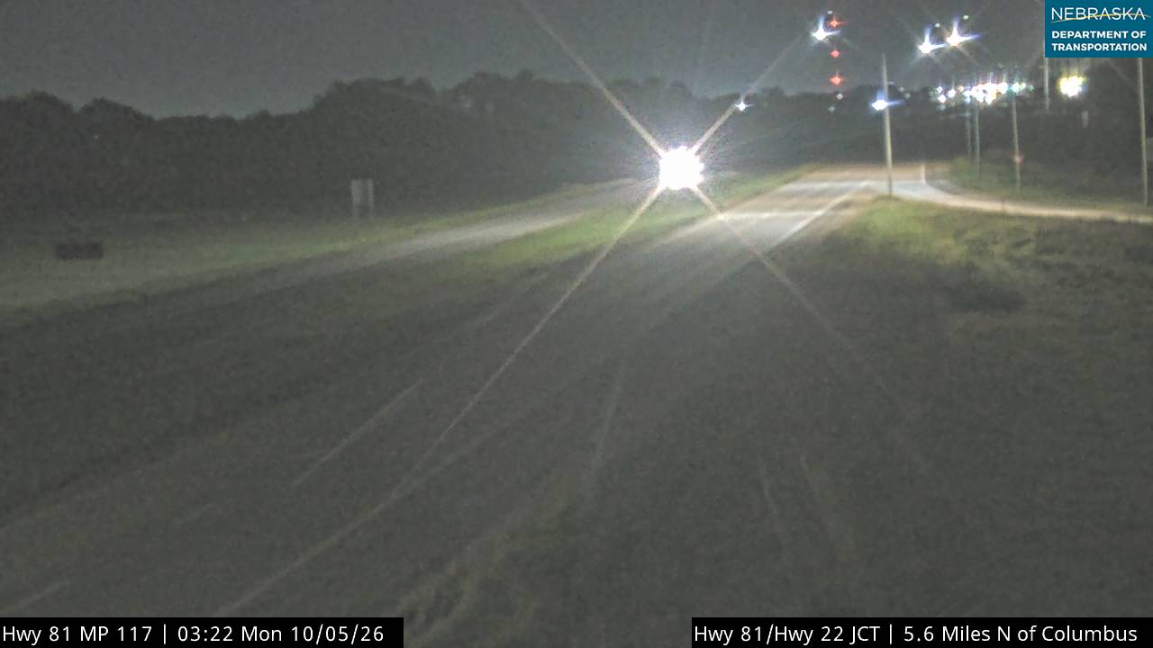 US 81 N of Columbus (South) live camera view