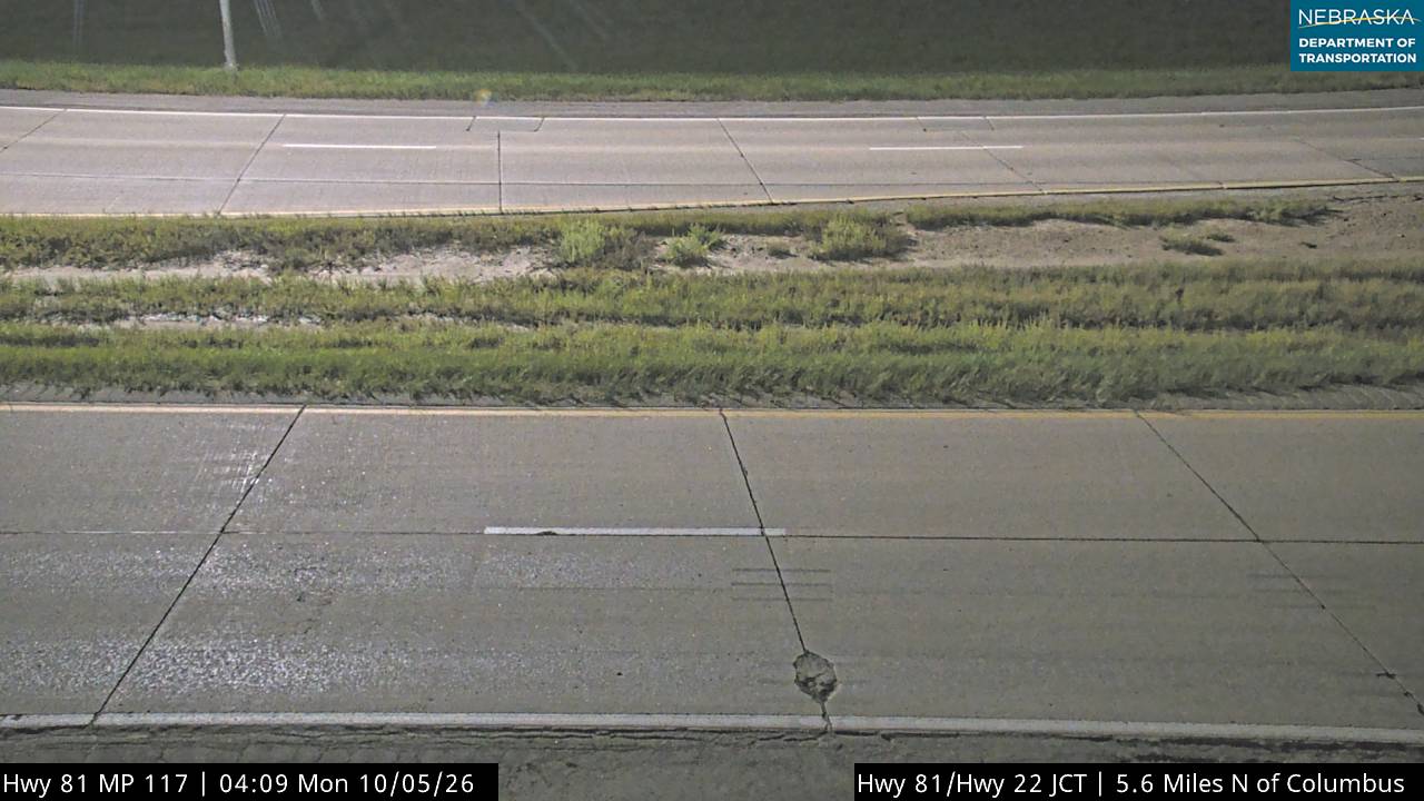 US 81 N of Columbus (Surface) live camera view