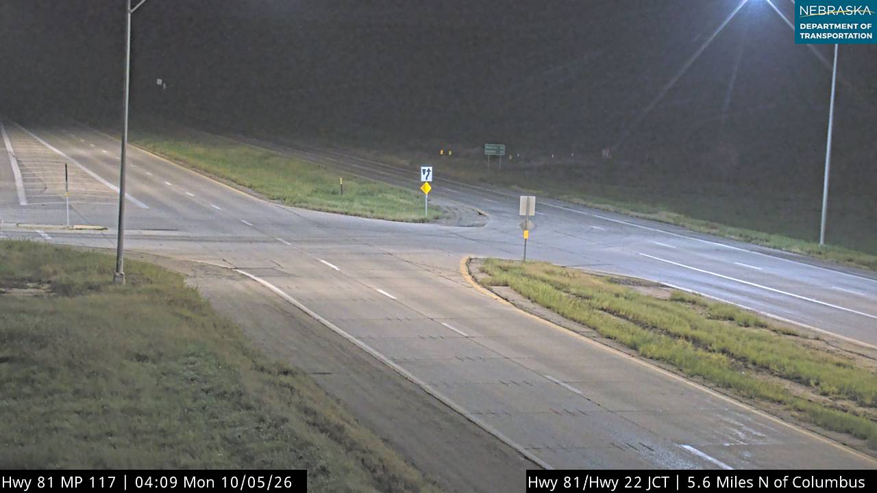 US 81 N of Columbus (Junction) live camera view