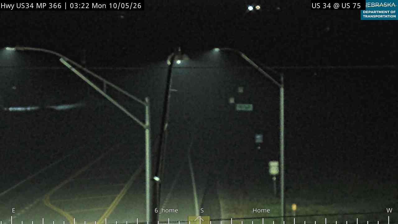 US 34 at US 75 (South) live camera view