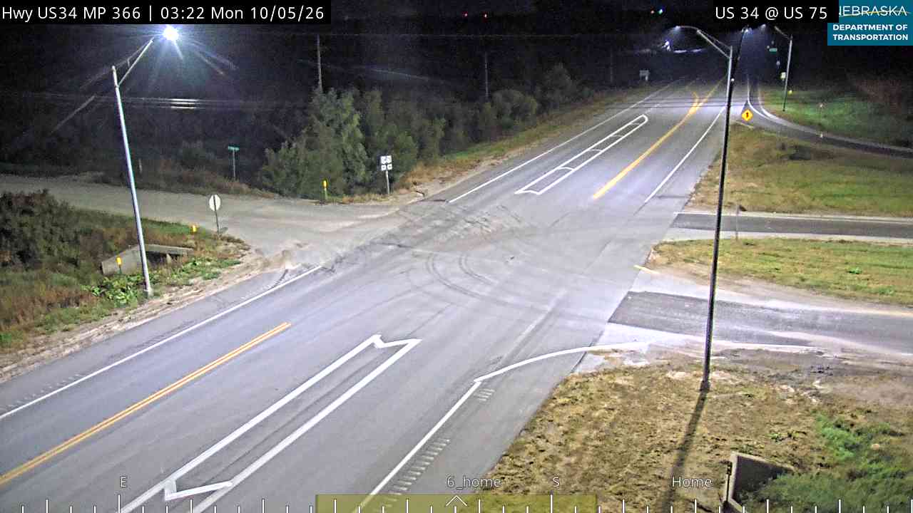 US 34 at US 75 (Home) live camera view