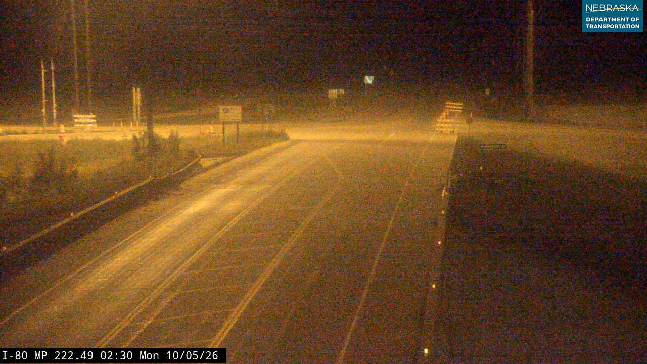 I-80 Cozad Exit (South) live camera view