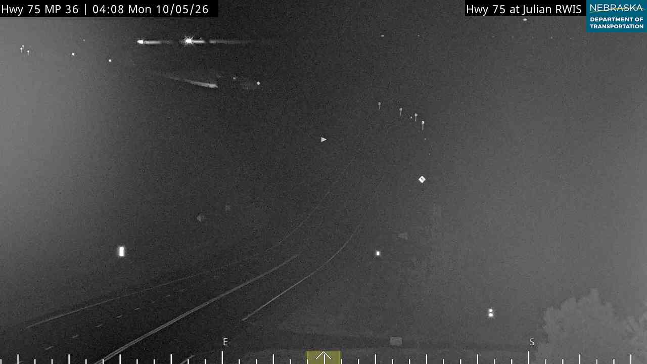 US 75 S of Julian Spur S64A (Hwy 75 South) live camera view
