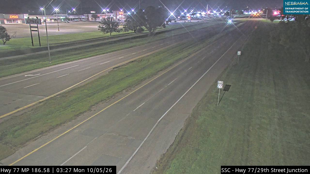US 77 South Sioux City (North) live camera view