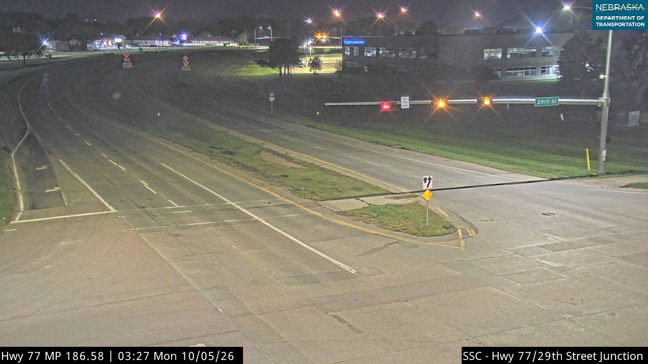 US 77 South Sioux City (South) live camera view