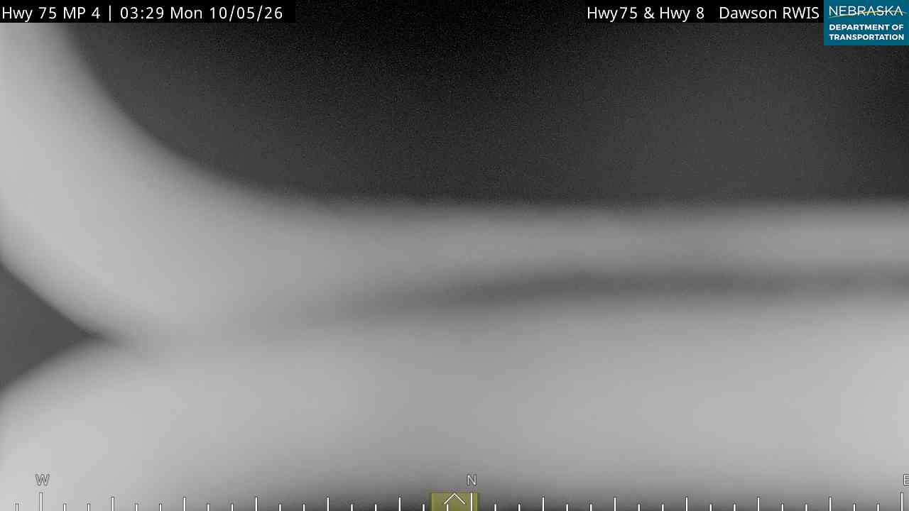 US 75 S of Dawson (North) live camera view