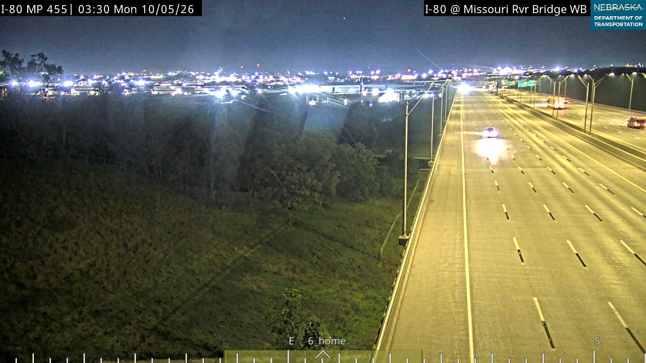 I-80 Missouri River (Various) live camera view
