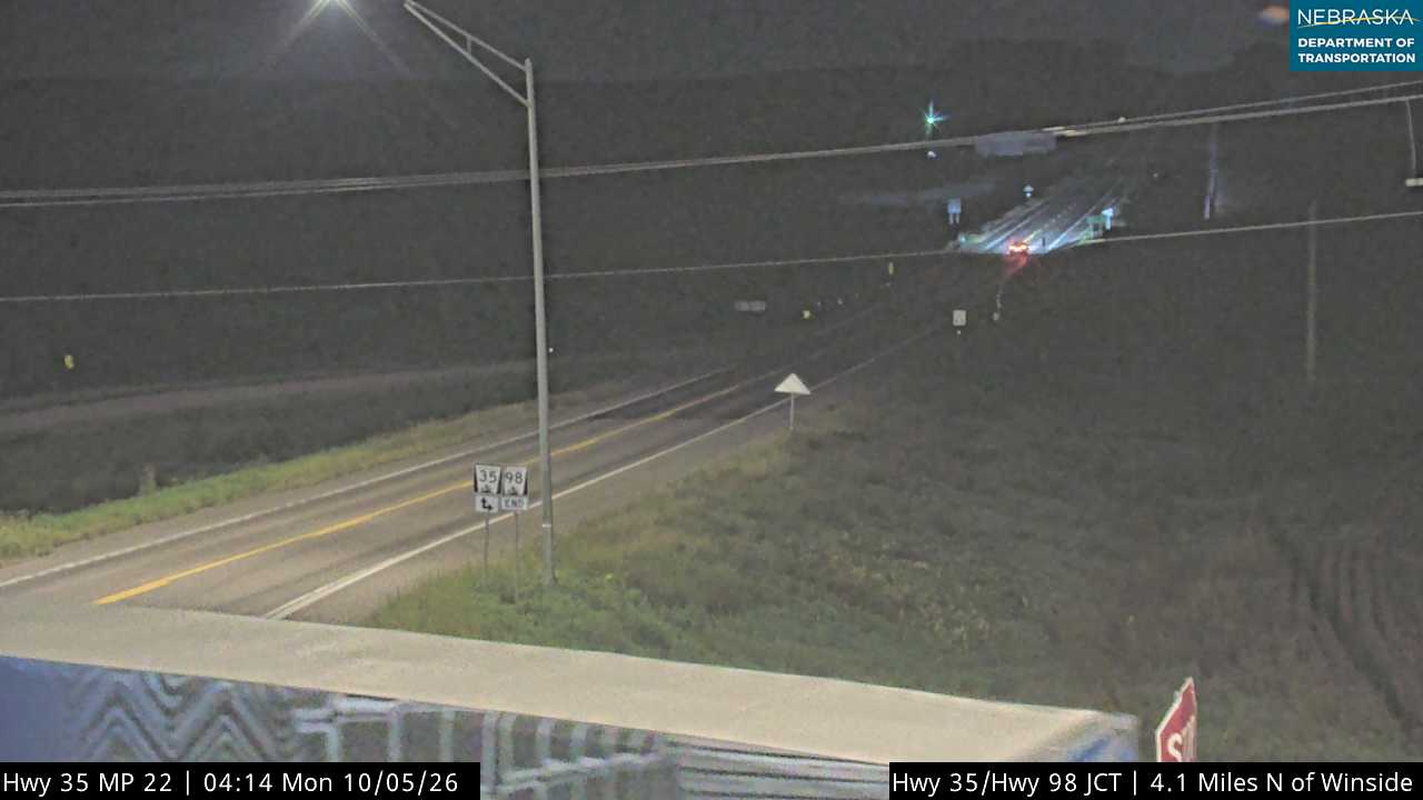 NE 35 W of Wayne (East) live camera view