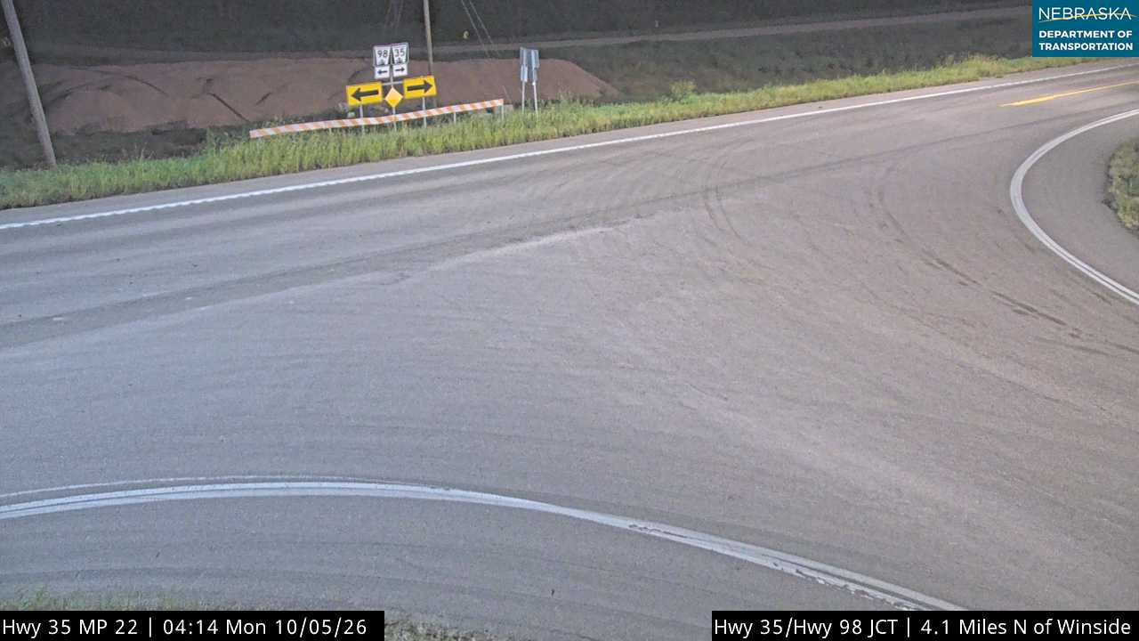 NE 35 W of Wayne (Junction) live camera view