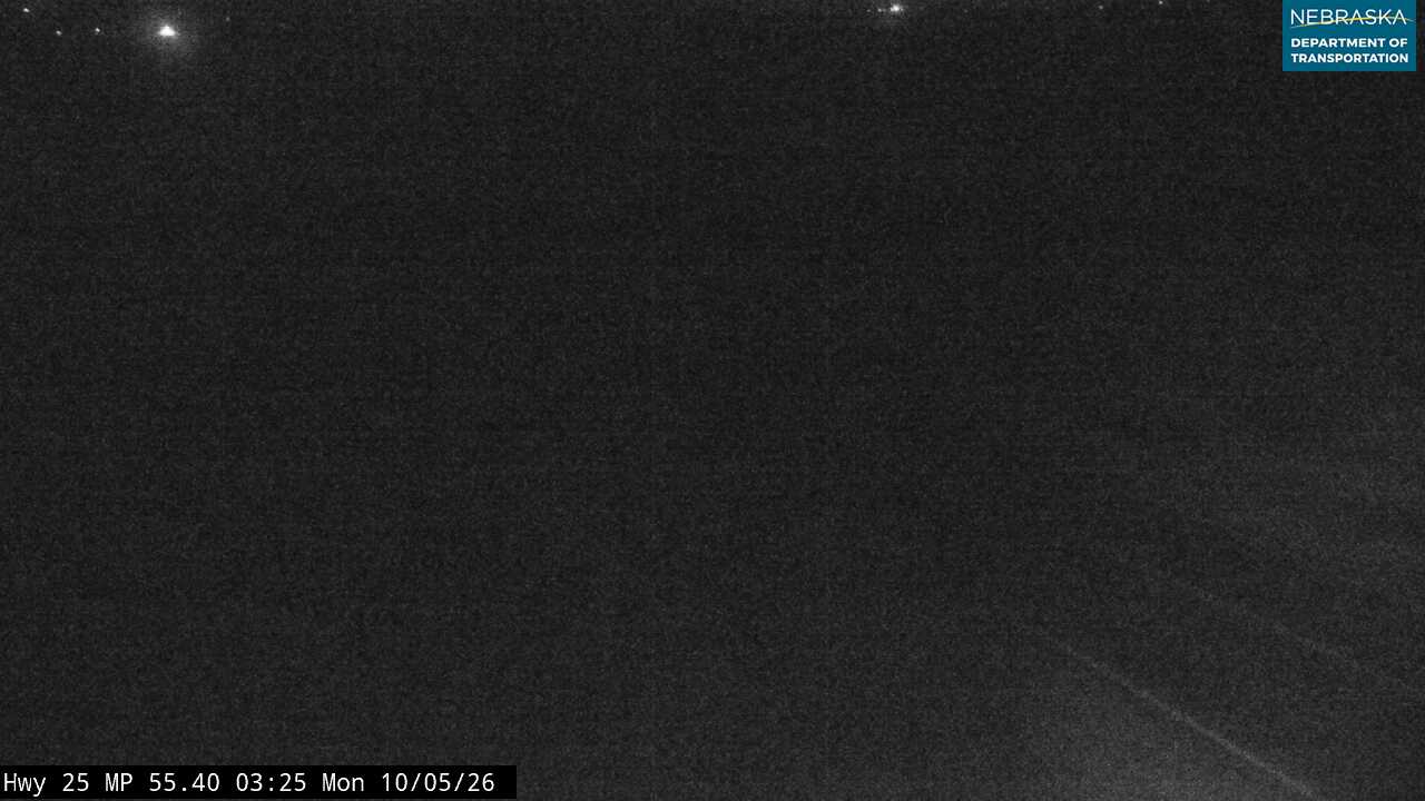 NE 25 S of Wallace (25 looking north) live camera view