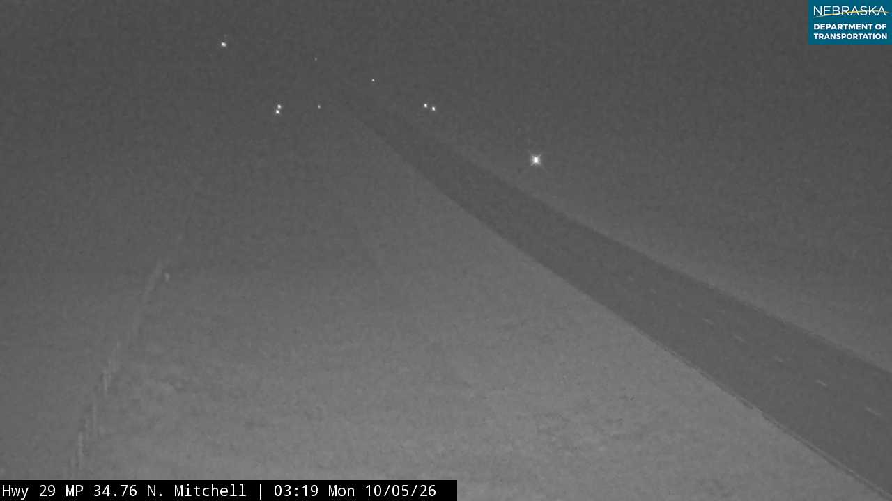 NE 29 N of Mitchell (Hwy 29 North) live camera view