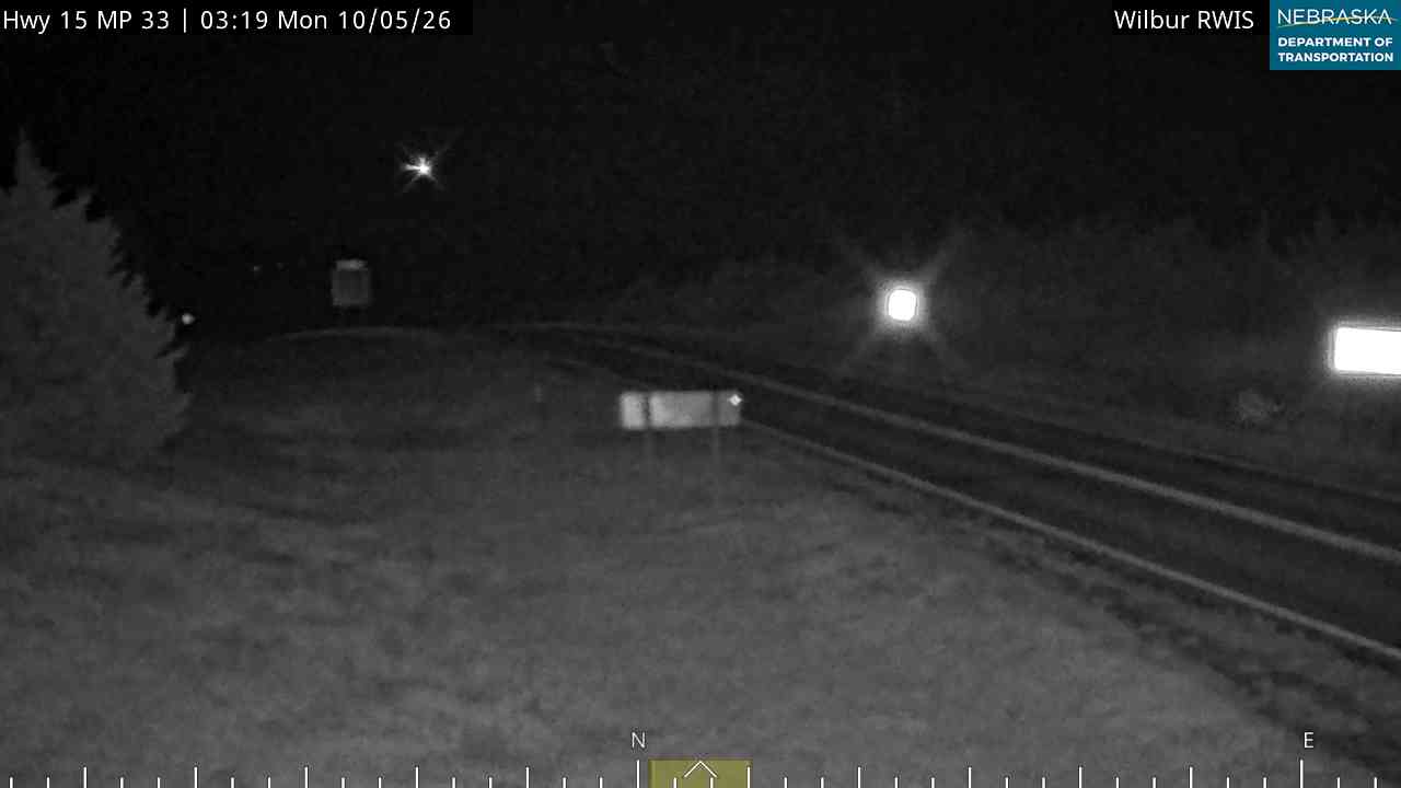 NE 15 W of Wilber (North) live camera view