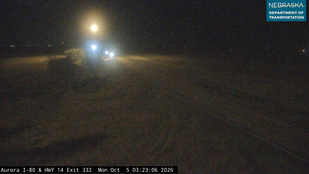 I-80 Aurora Jct 14 (Interstate View) live camera view