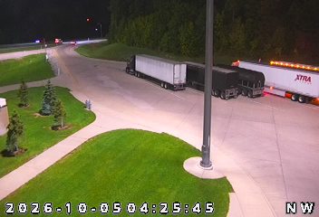 I-69 REST PARK AUBURN NB (Camera 2) live camera view