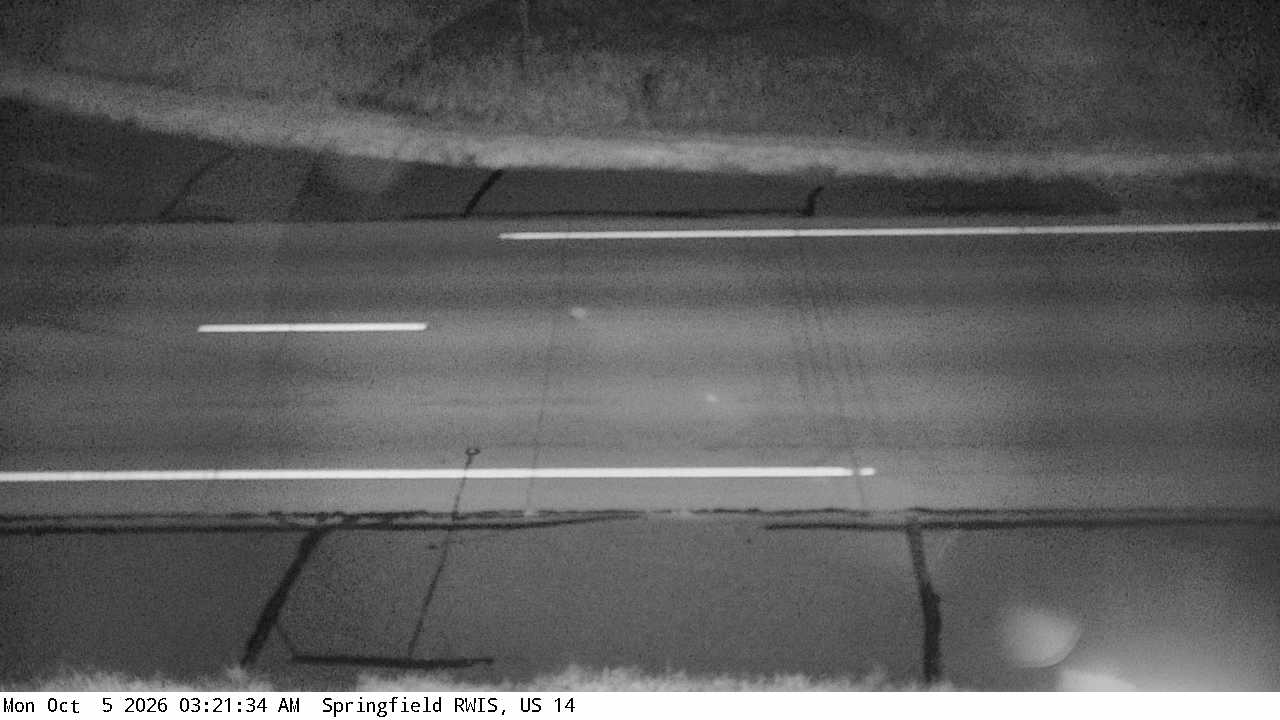 U.S.14 (Springfield - MP 80.7) View 1 live camera view