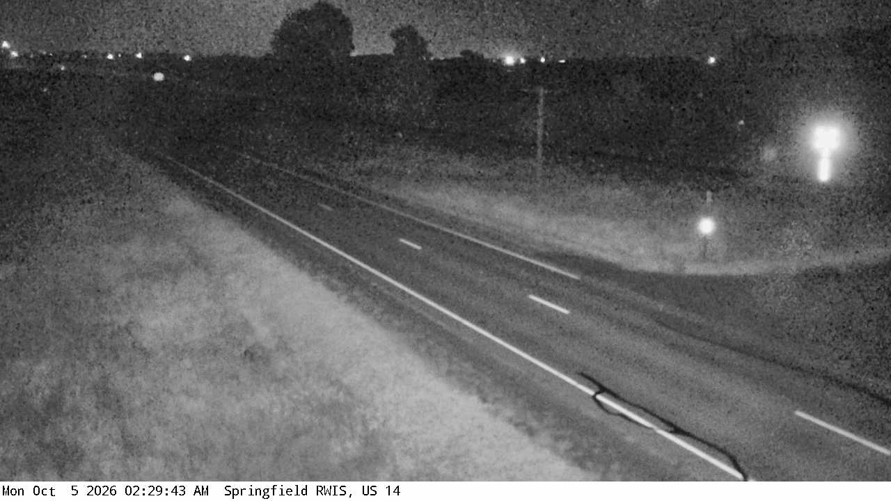 U.S.14 (Springfield - MP 80.7) View 2 live camera view