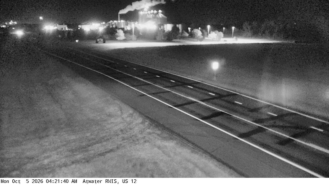 U.S.12 (Atwater - MP 85.4) View 3 live camera view