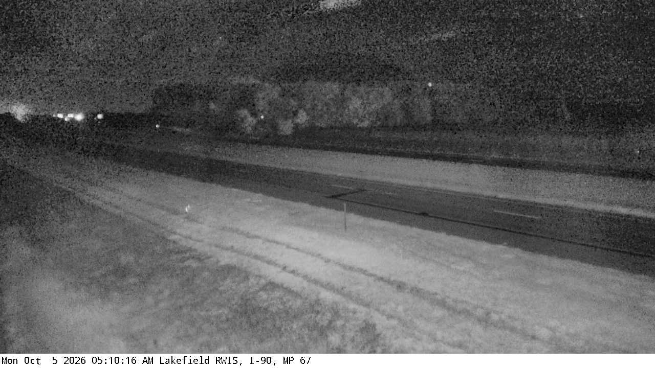 I-90 EB (Lakefield - MP 67) View 2 live camera view