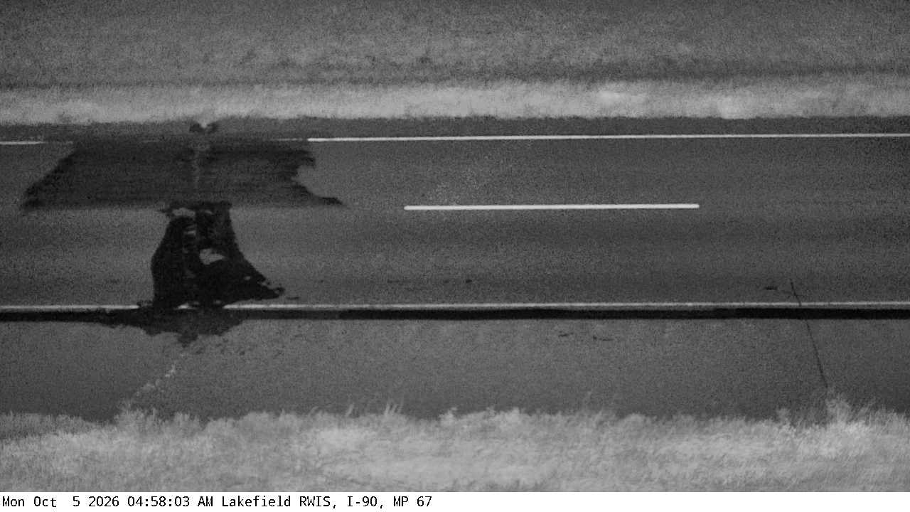 I-90 EB (Lakefield - MP 67) View 3 live camera view