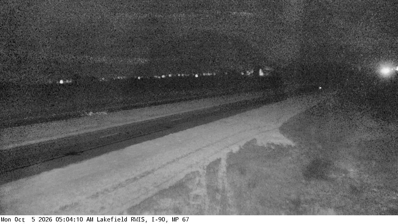 I-90 EB (Lakefield - MP 67) View 5 live camera view