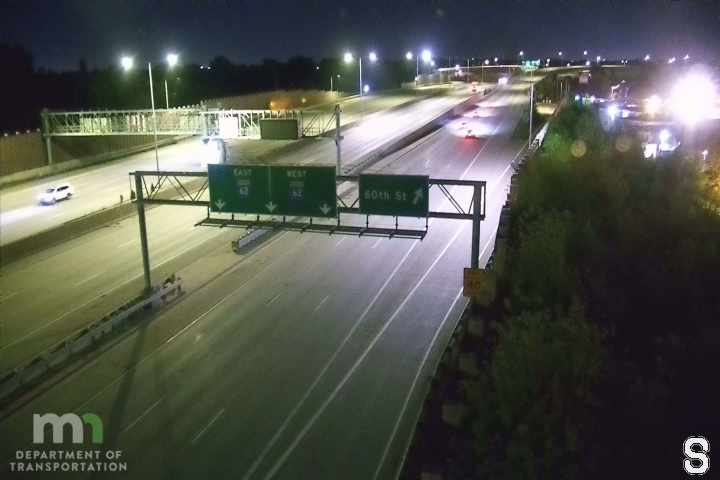 I-35W SB @ 58th St live camera view
