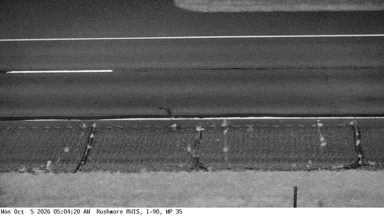 I-90 EB (Rushmore - MP 35) View 3 live camera view