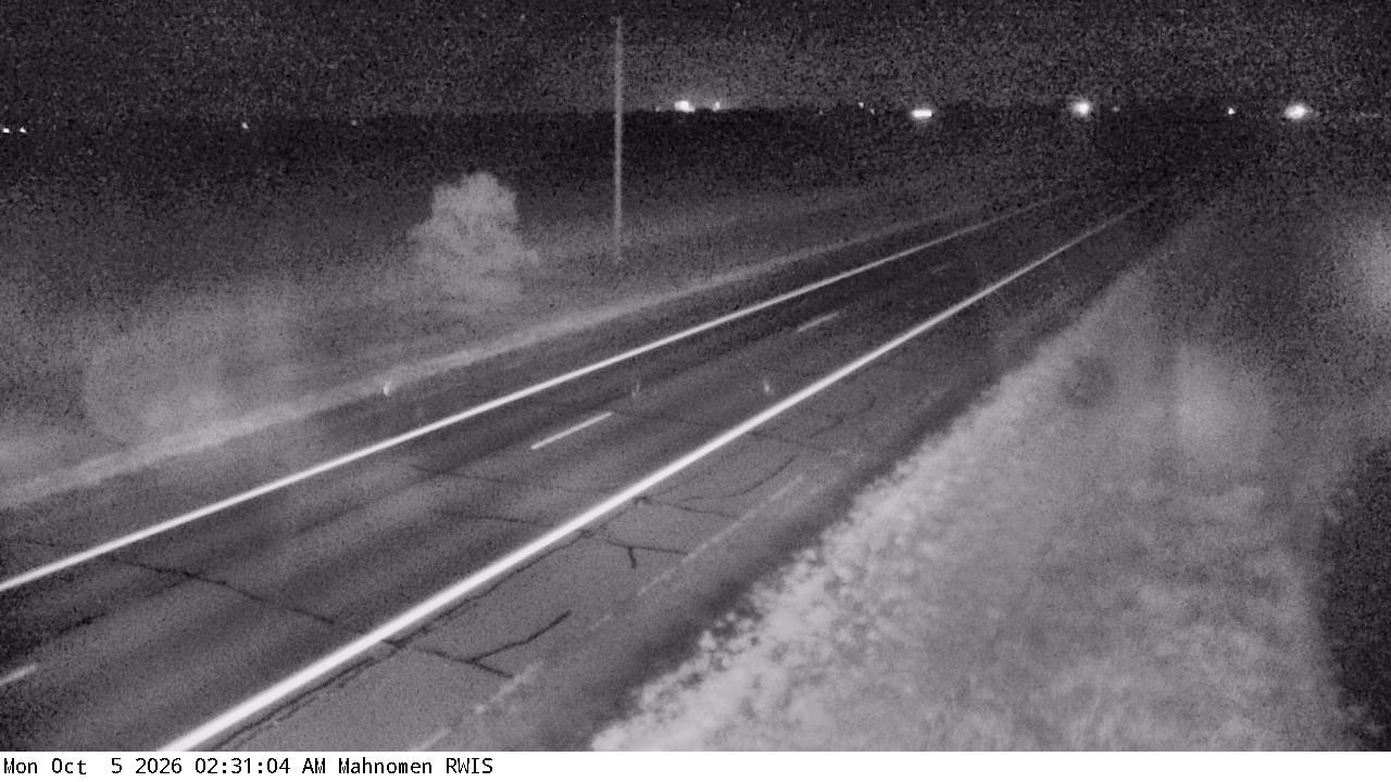 U.S.59 (Mahnomen - MP 296) View 3 live camera view