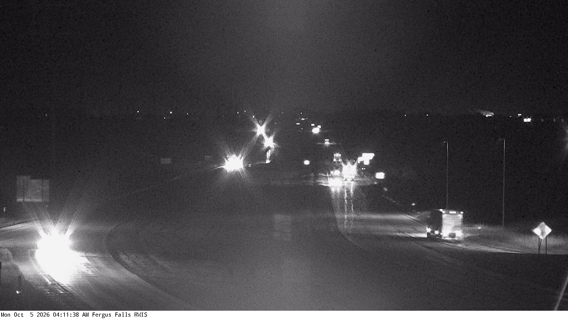 I-94 (Fergus Falls - MP 61.5) View 3 live camera view