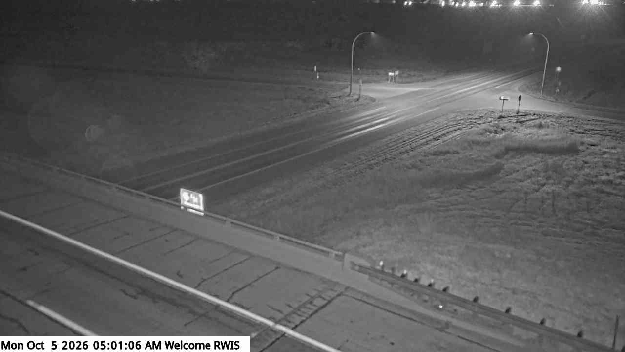 I-90 E-W (Welcome - MP 93.7) View 3 live camera view