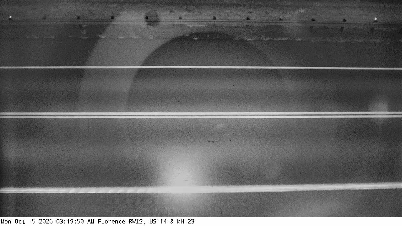 U.S.14 (Florence - MP 21.2) View 1 live camera view