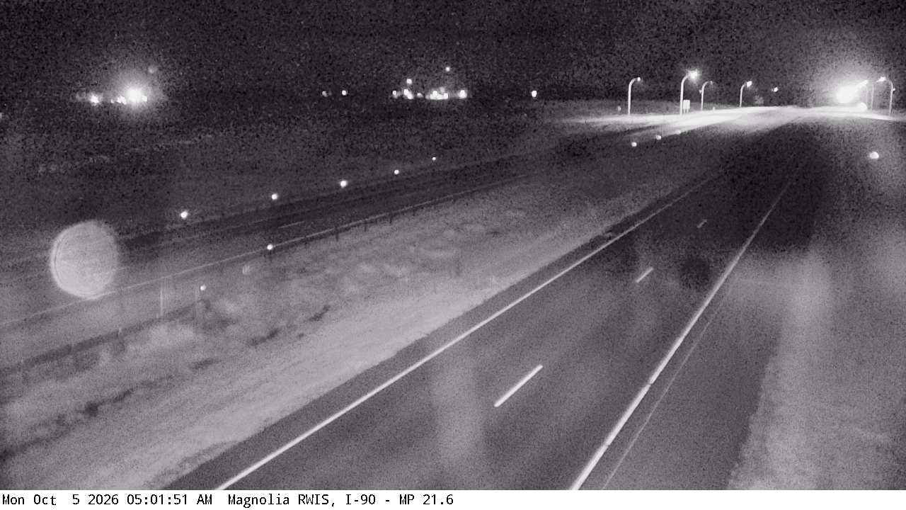 I-90 EB (Magnolia - MP 21.6) View 2 live camera view