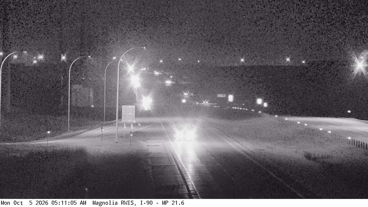 I-90 EB (Magnolia - MP 21.6) View 3 live camera view