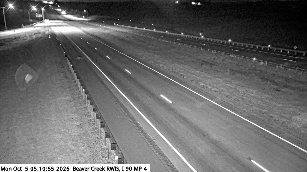 I-90 EB (Beaver Creek - MP 4) View 2 live camera view
