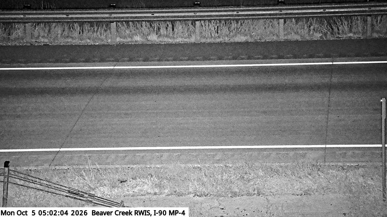 I-90 EB (Beaver Creek - MP 4) View 3 live camera view