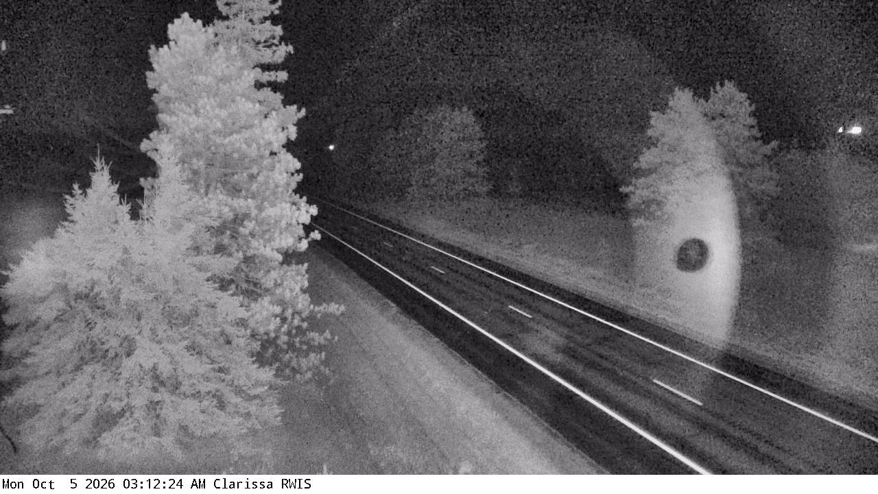 U.S.71 (Clarissa - MP 197.5) View 4 live camera view
