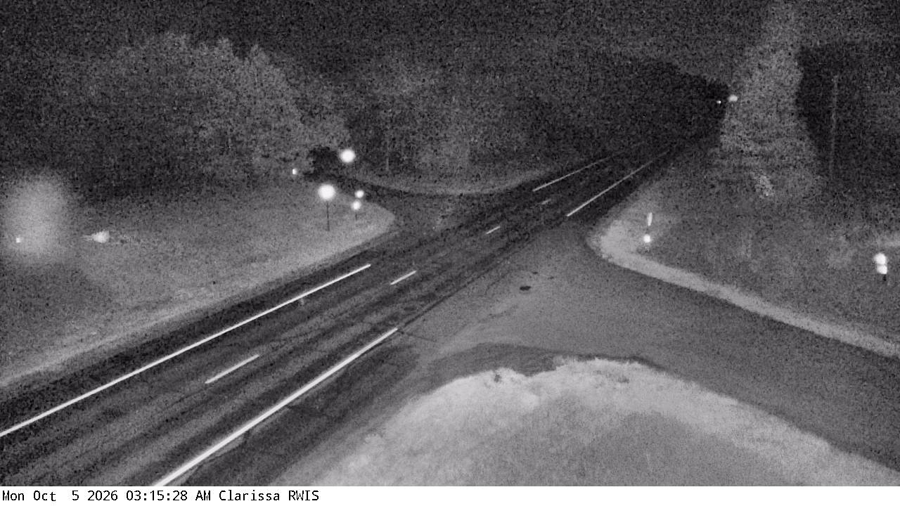 U.S.71 (Clarissa - MP 197.5) View 5 live camera view