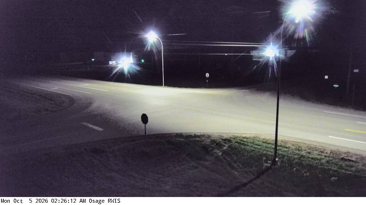 T.H.34 (Osage - MP 65.0) View 2 live camera view