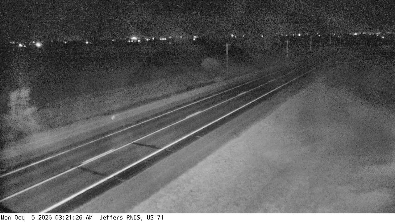 U.S.71 (Jeffers - MP 43) View 1 live camera view