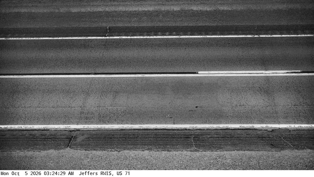 U.S.71 (Jeffers - MP 43) View 2 live camera view