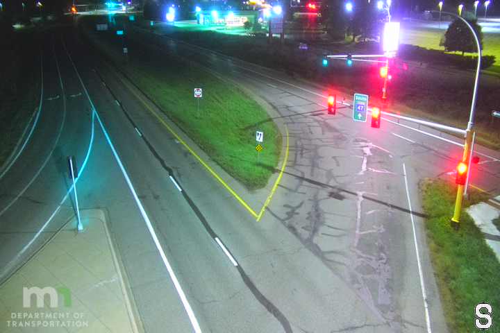 T.H.47 NB @ University Ave live camera view
