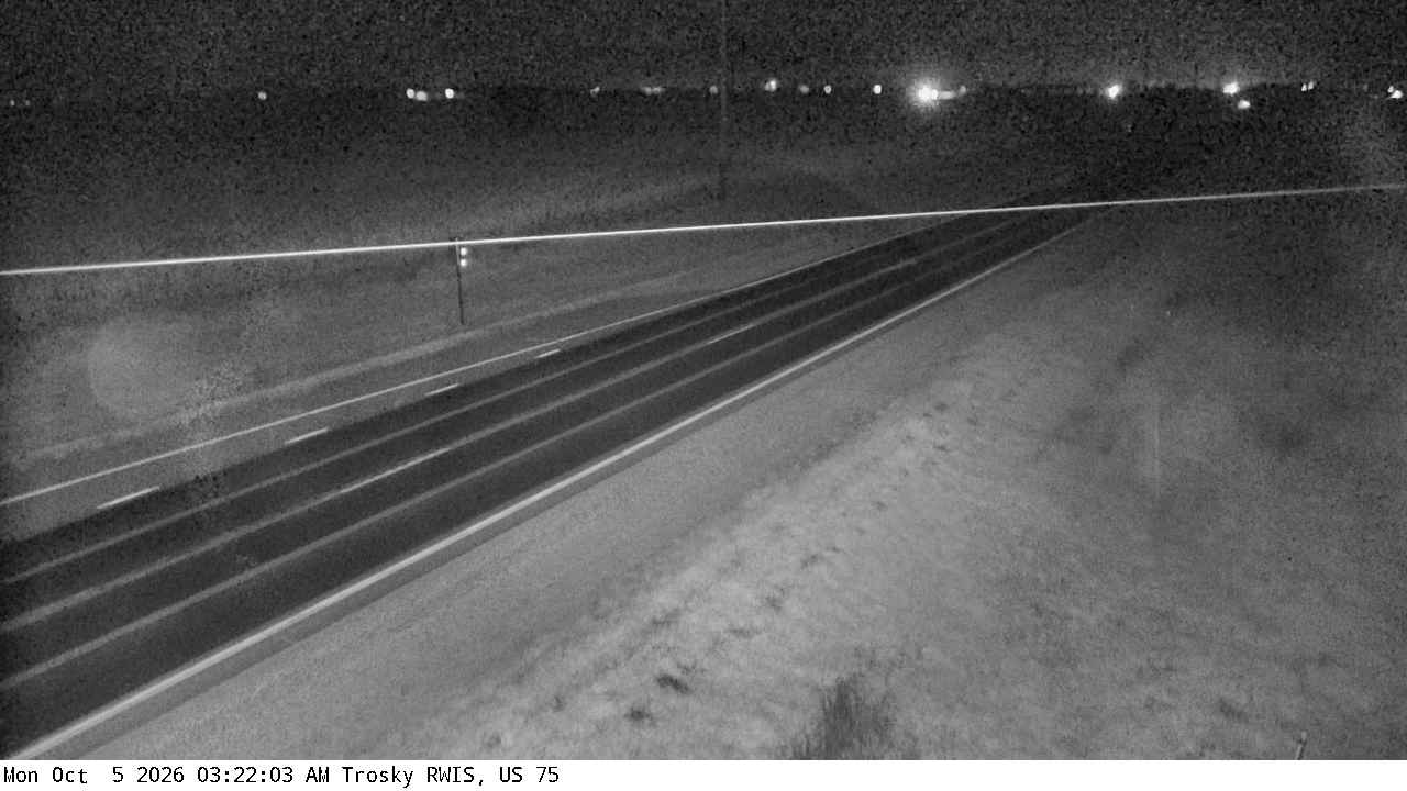 U.S.75 (Trosky - MP 30.3) View 4 live camera view