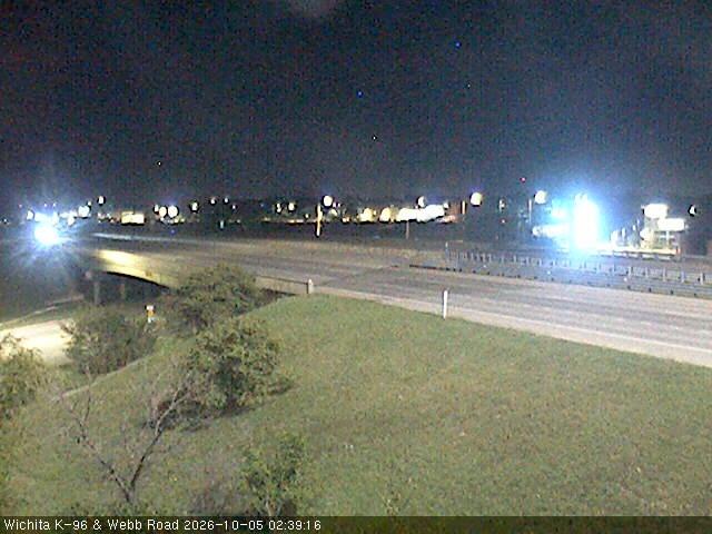 K-96 at Webb Rd, Wichita MP 295 live camera view