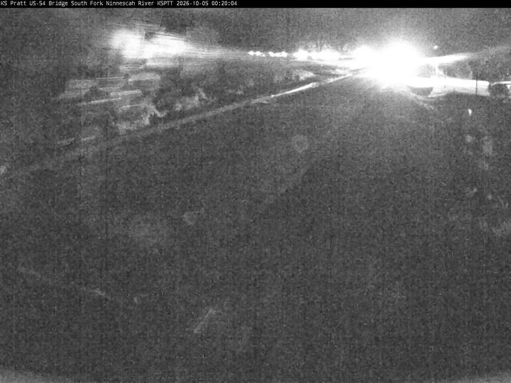 US-54 Pratt - at Bridge S Fork Ninnescah River live camera view