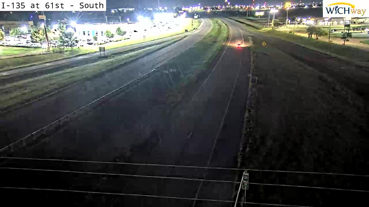 I-135 at 61st live camera view