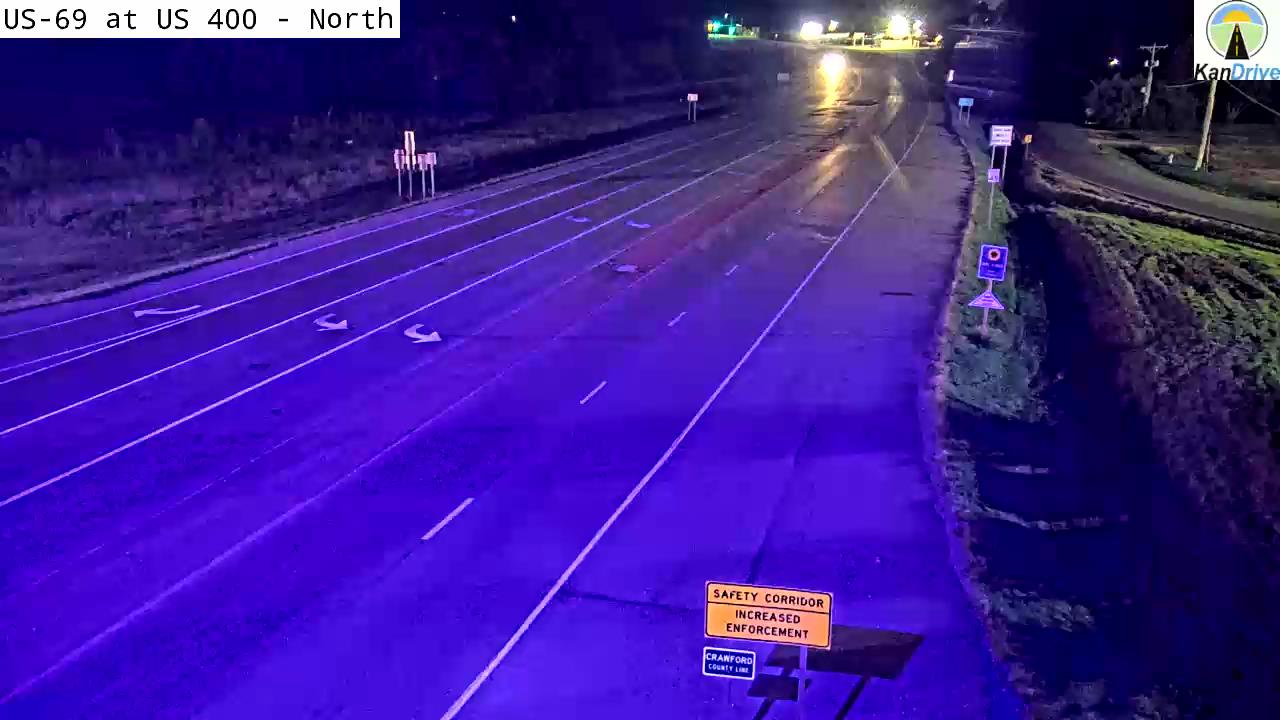US-69 at Hwy 400 live camera view