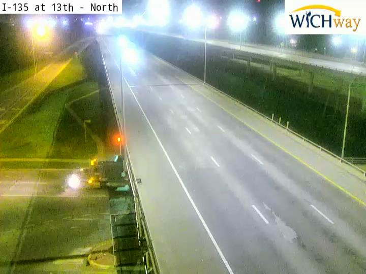 I-135 at 13th live camera view