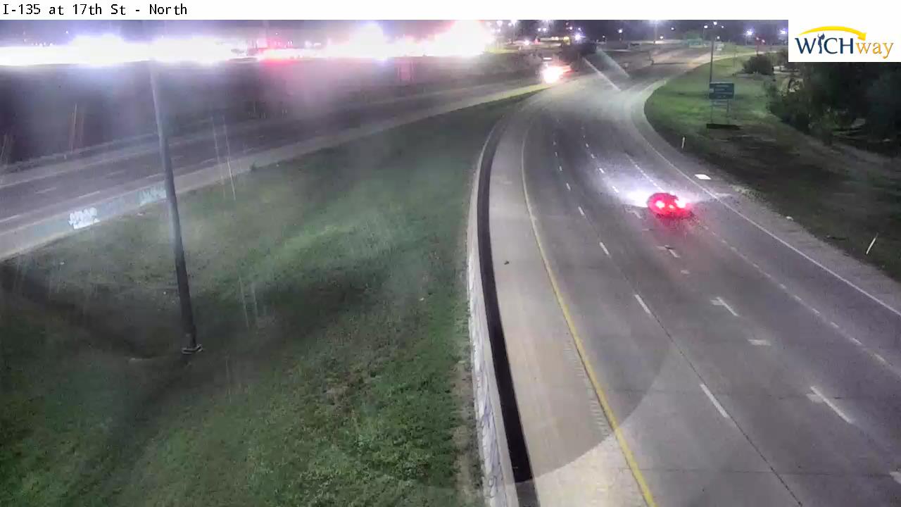 I-135 at 17th live camera view