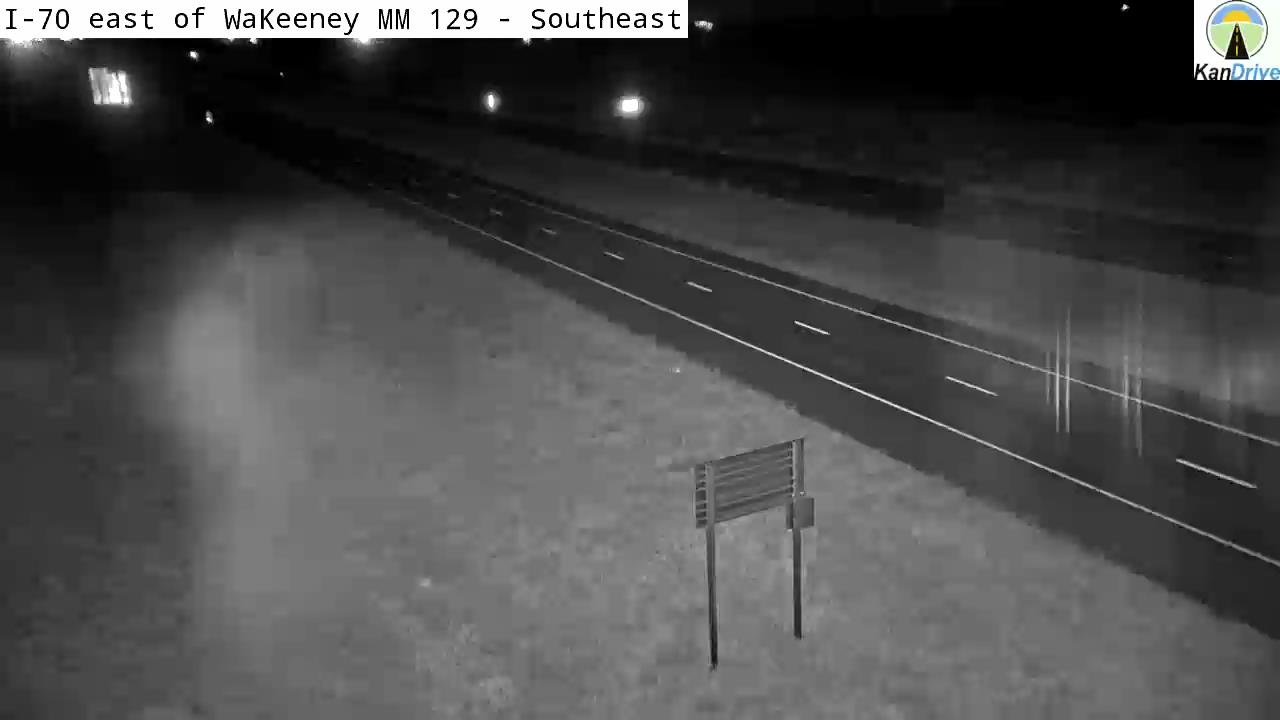 I-70 east of Wakeeney MM 129 live camera view