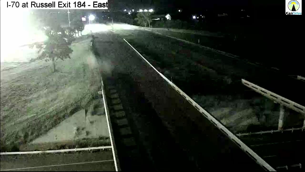 I-70 at Russell Exit 184 live camera view