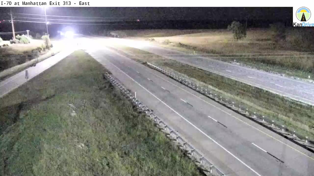I-70 at Manhattan Exit 313 live camera view